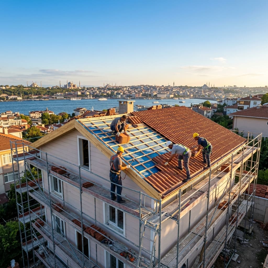 İstanbul'da Profesyonel Çatı Onarım & İzolasyon