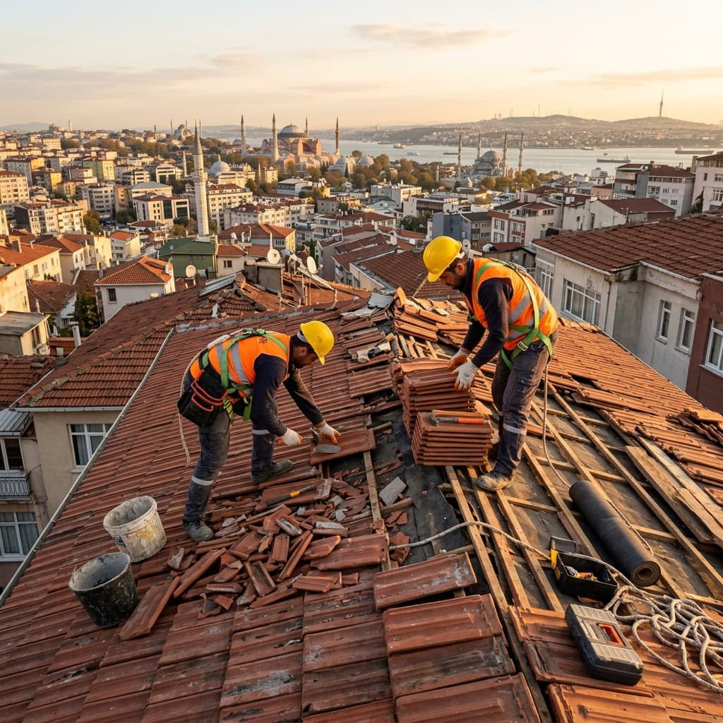 Çatı Tamiri İstanbul - D.A.K Yapı